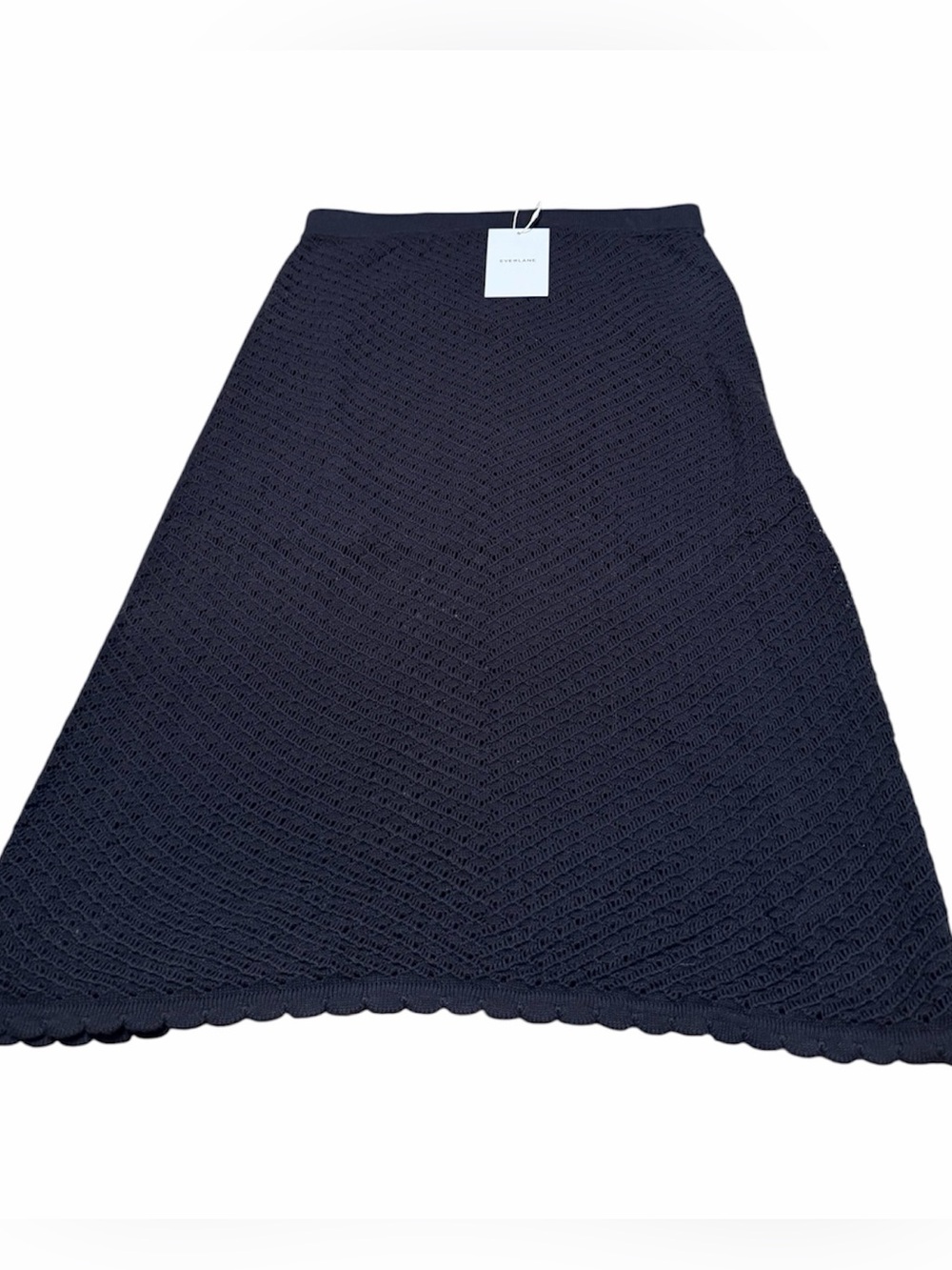 Everlane Crocheted Midi Skirt